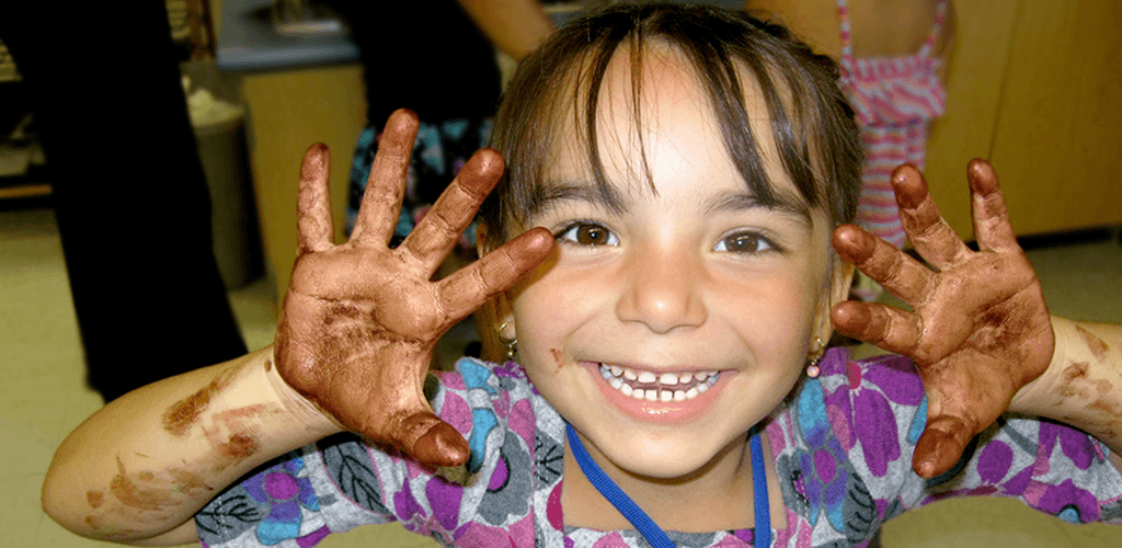 Preschool Finger Painting